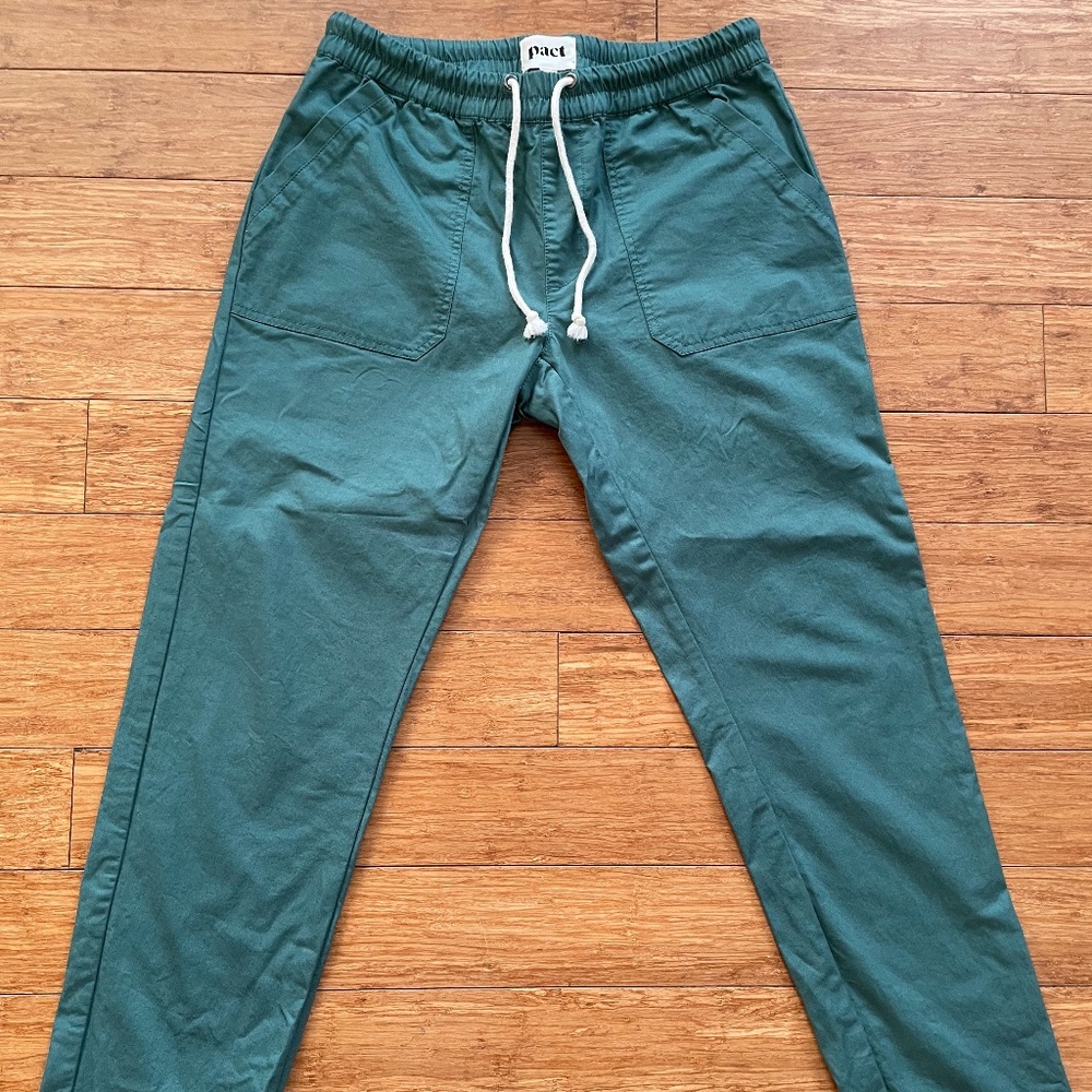 Like new  ⭐️ Women’s Organic cotton drawstring pants